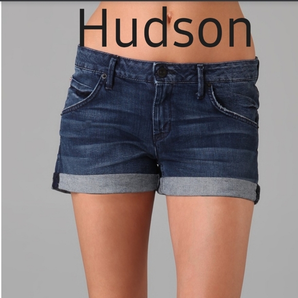 HUDSON CUFFED SHORTS - Picture 2 of 5